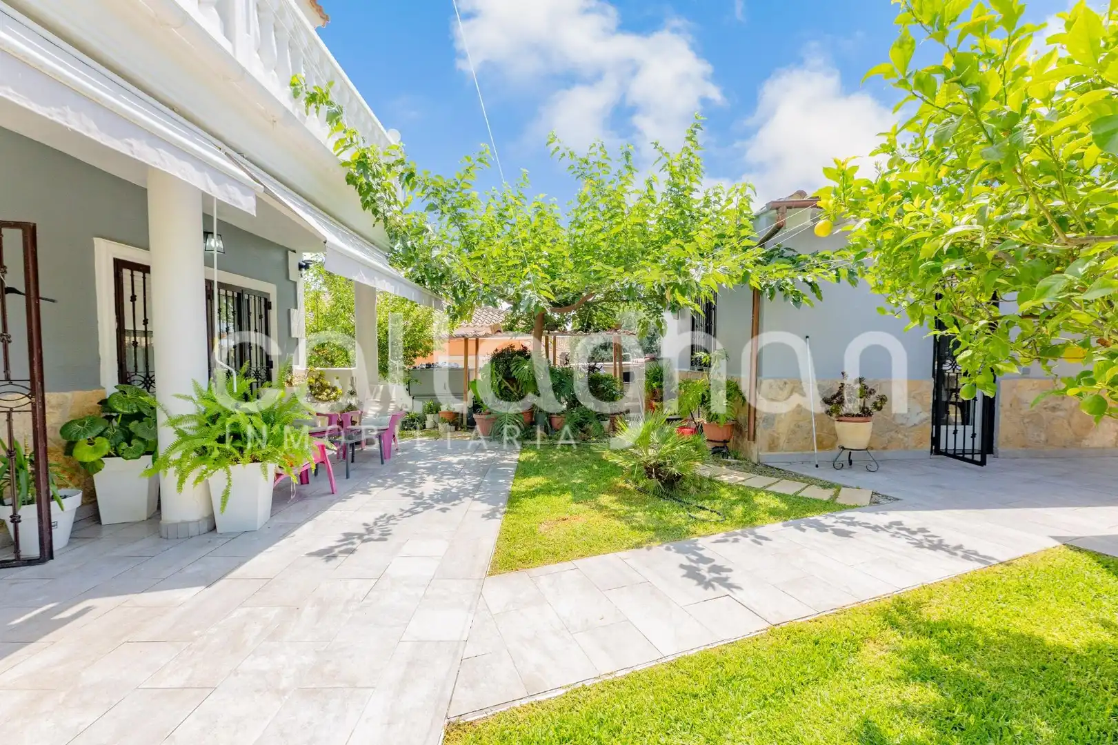 Terraza de Casa o chalet en venta en Llíria con Aire acondicionado, Jardín privado y Terraza