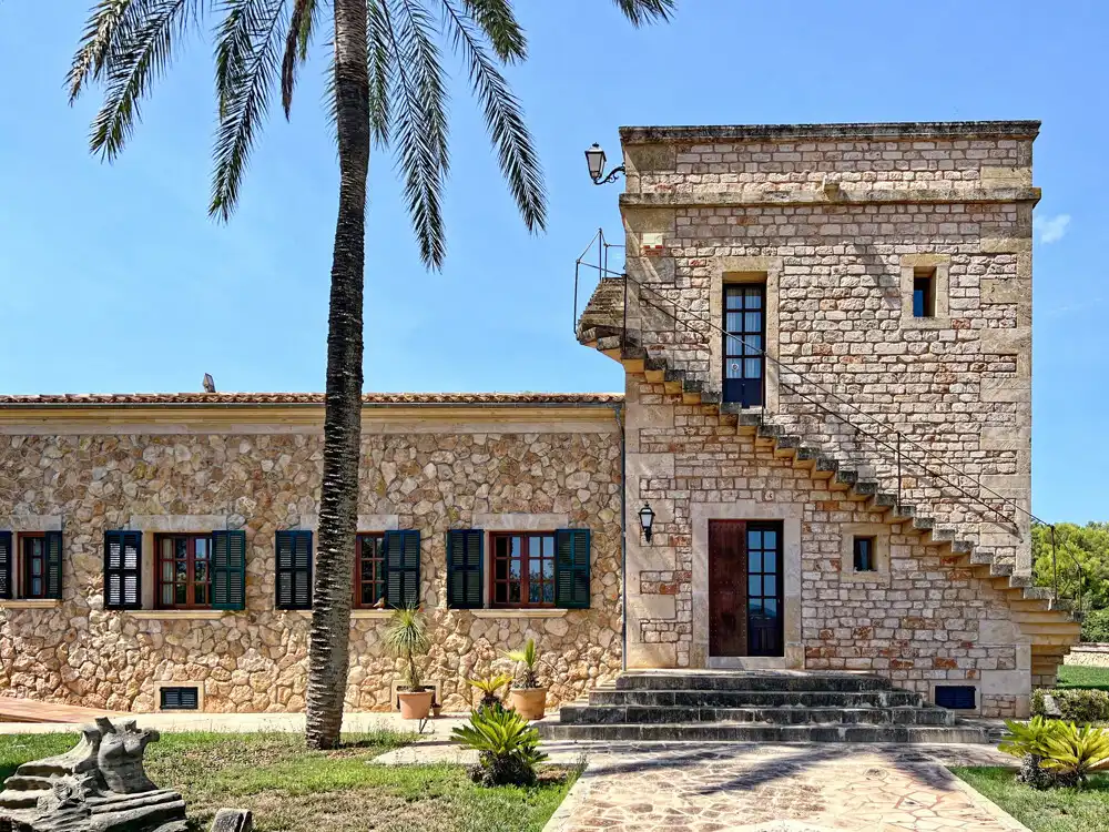 Vista exterior de Casa o xalet en venda en Ses Salines amb Aire condicionat, Calefacció i Terrassa