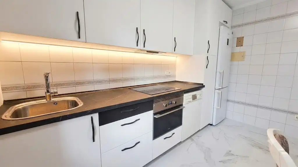 Kitchen of Flat for sale in Bilbao   with Furnished