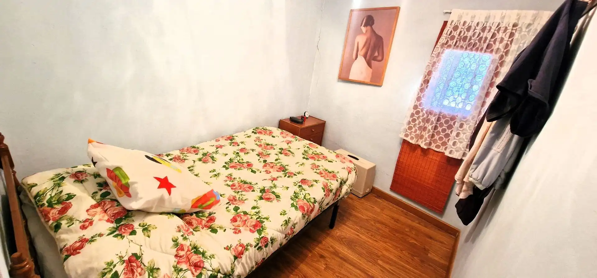 Schlafzimmer von Einfamilien-Reihenhaus zum Verkauf in Jarandilla de la Vera mit Klimaanlage, Terrasse und Möbliert