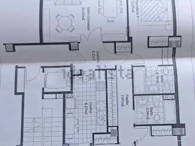 Piso en venta en  Valencia Capital con Piscina y Balcón