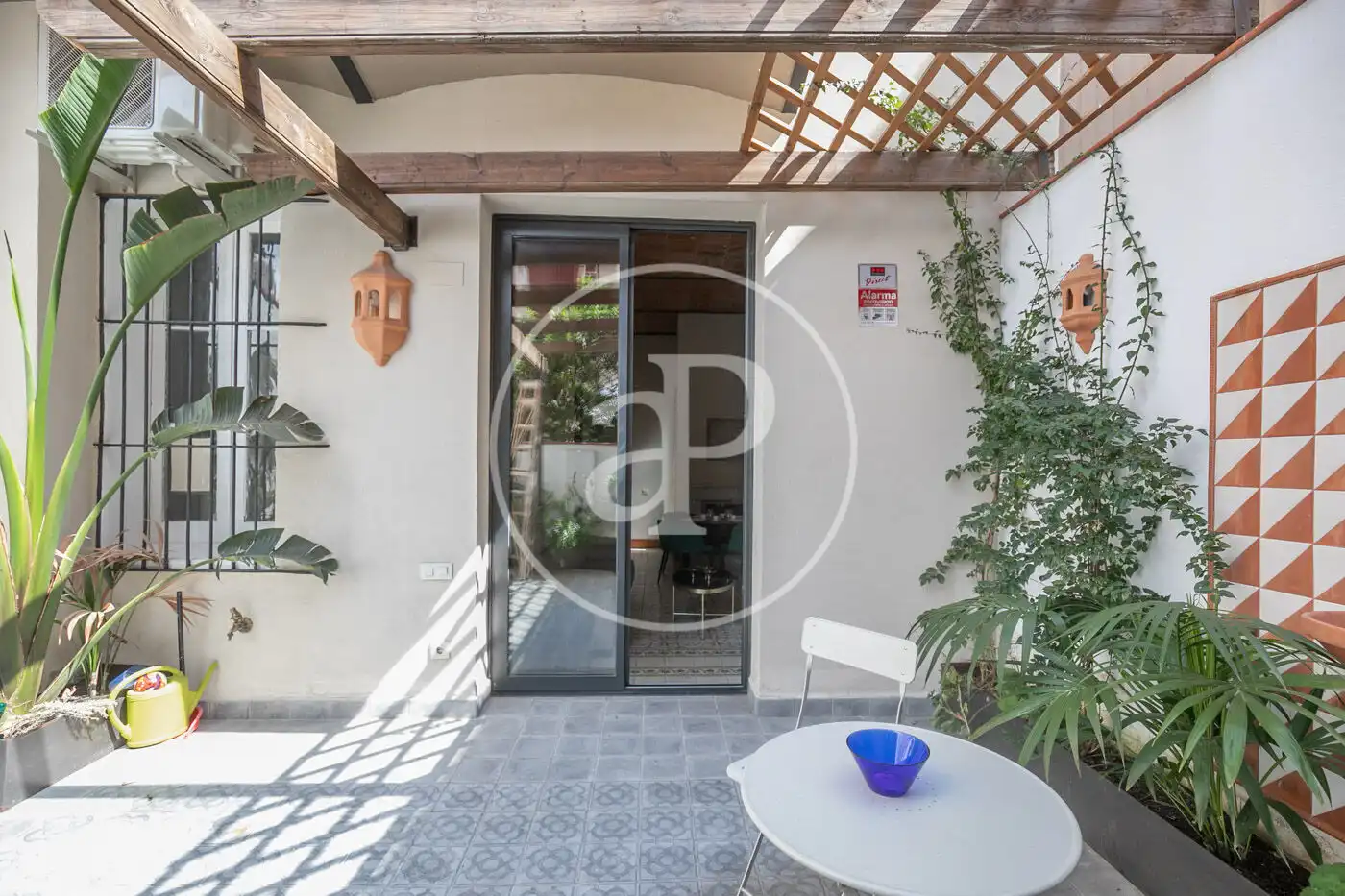 Terraza de Piso de alquiler en Barcelona con Aire acondicionado, Calefacción y Terraza