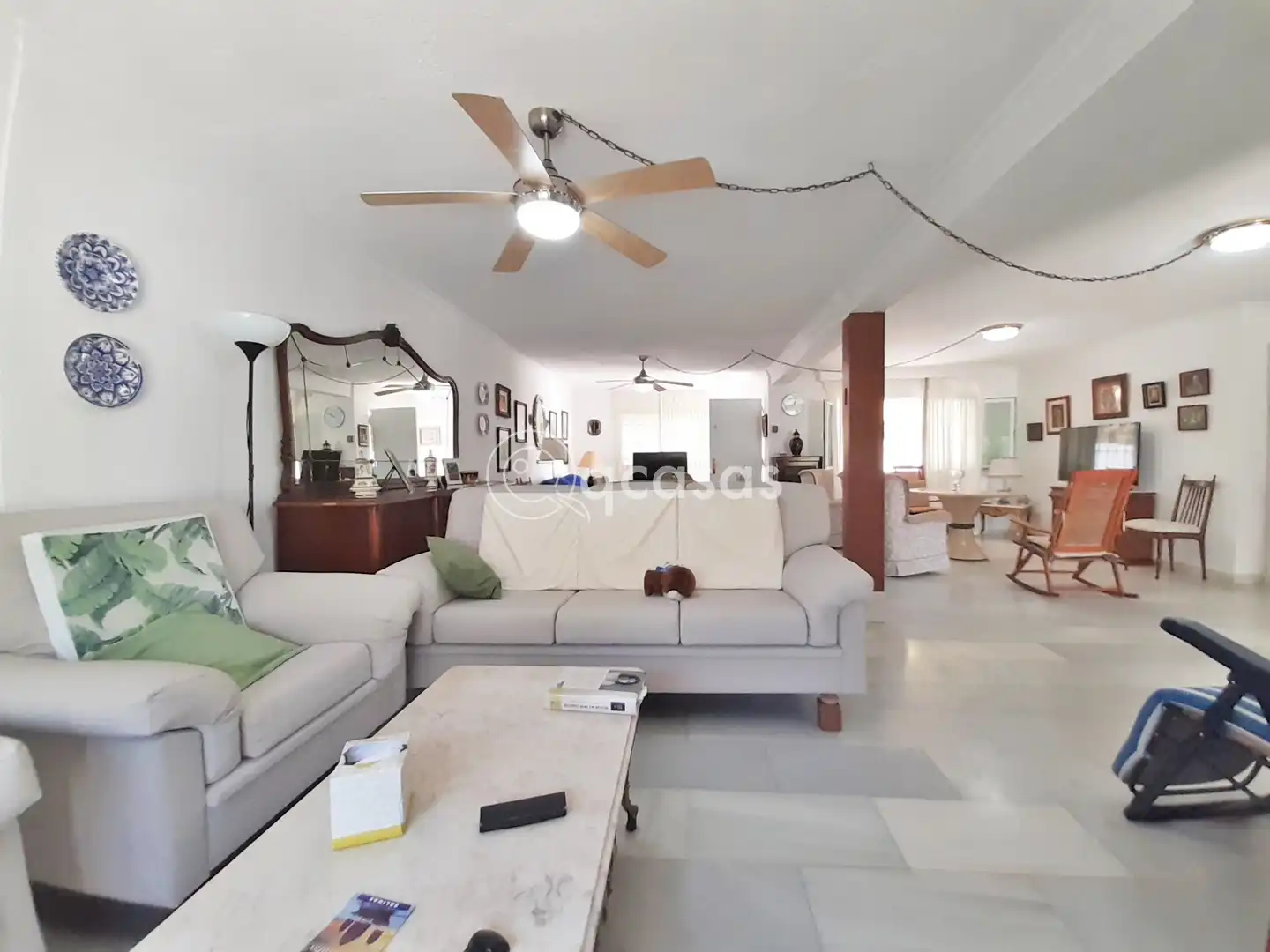Living room of Houses for sale in Benalmádena  with Private garden, Terrace and Storage room