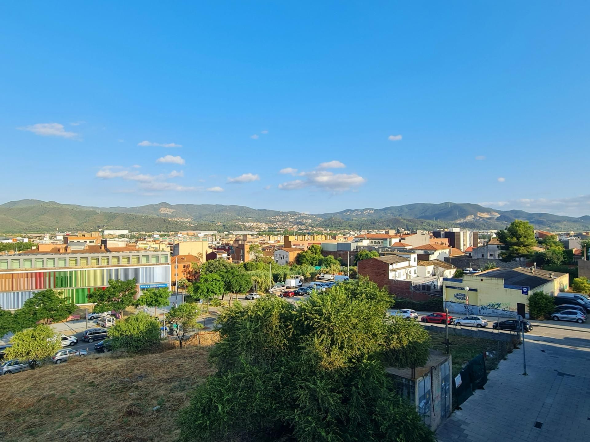 Vista exterior de Pis en venda en Mollet del Vallès amb Aire condicionat, Calefacció i Parquet