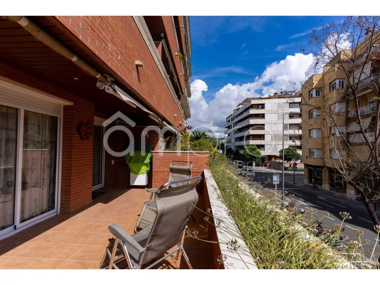 Terrasse von Wohnung zum Verkauf in Vilanova i la Geltrú mit Klimaanlage, Heizung und Terrasse