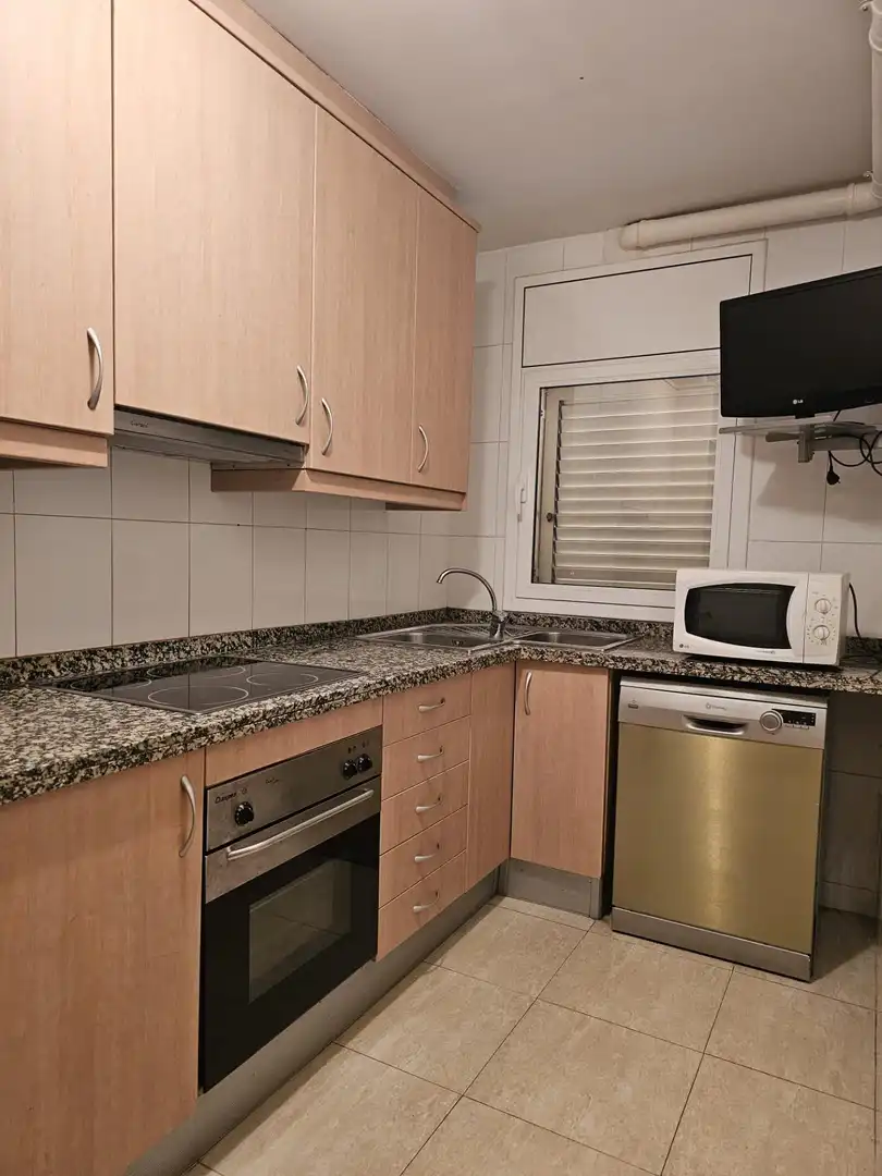 Kitchen of Flat for sale in Esparreguera  with Heating and Balcony