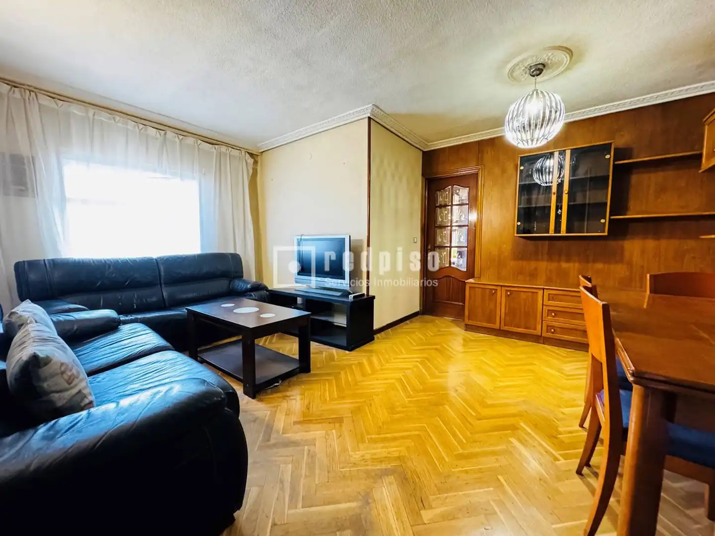 Wohnzimmer von Wohnung zum Verkauf in Fuenlabrada mit Klimaanlage, Heizung und Parkett