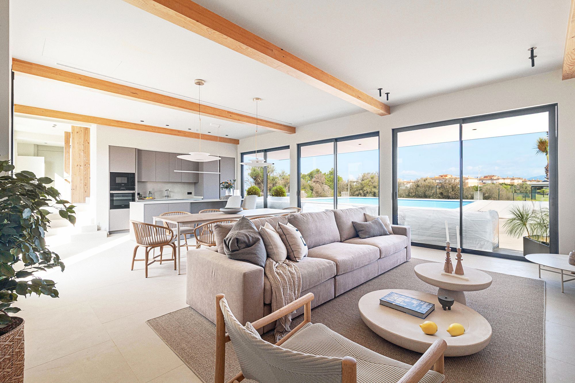 Sala d'estar de Casa o xalet en venda en  Palma de Mallorca amb Terrassa i Balcó