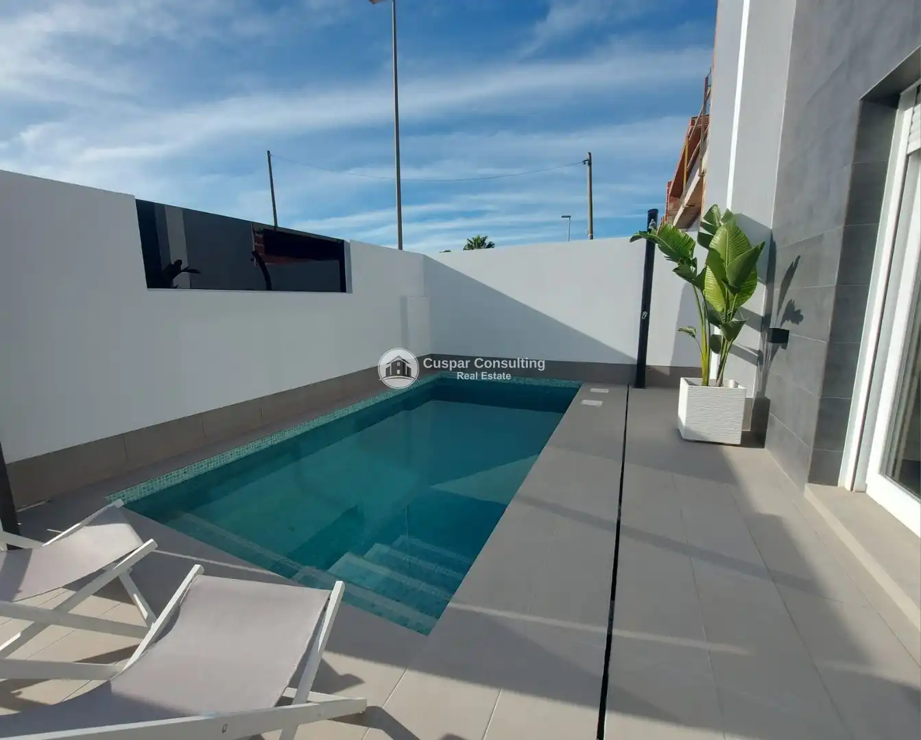 Swimming pool of Houses for sale in Torre-Pacheco  with Heating, Private garden and Terrace