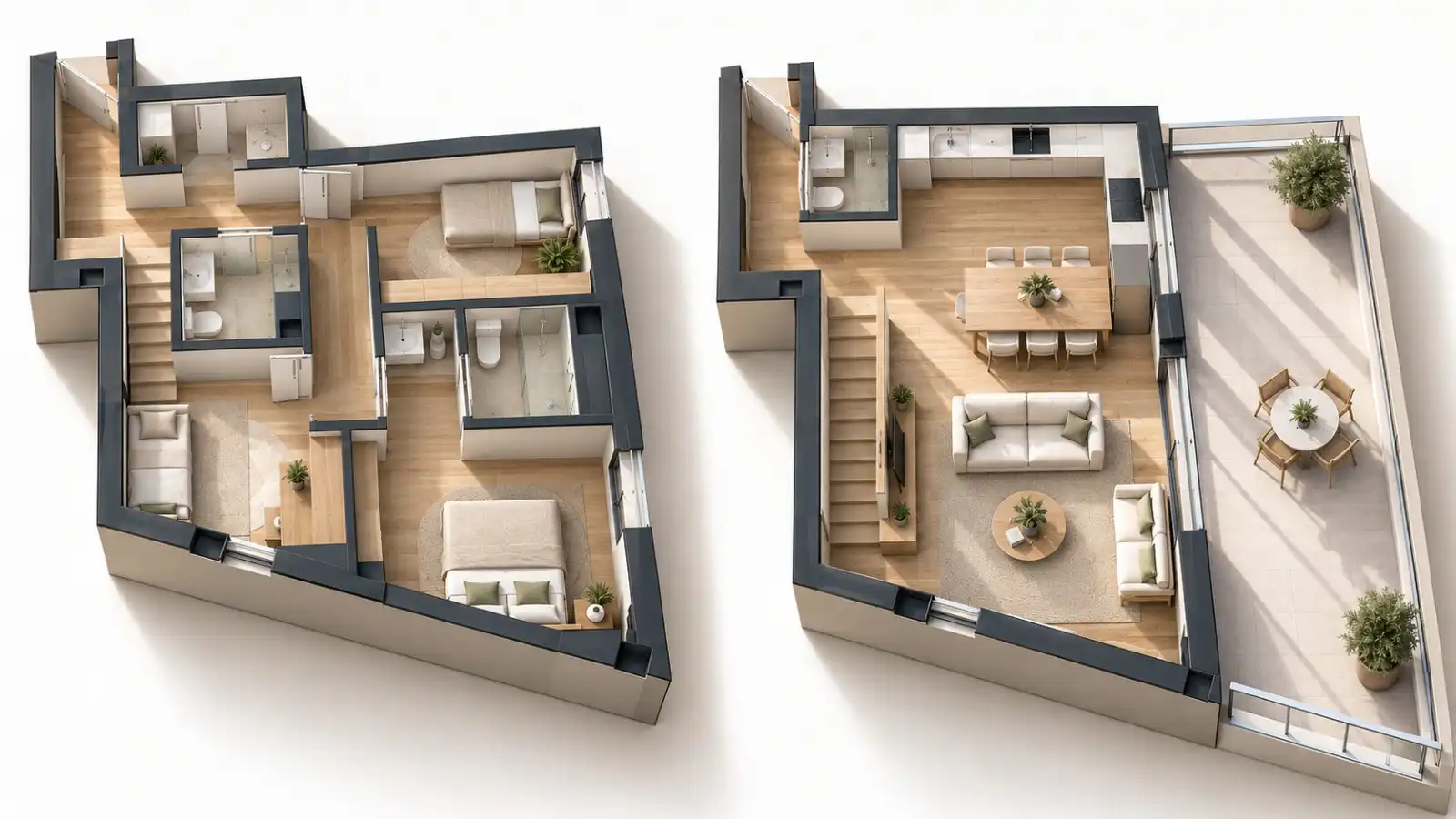 Duplex di nuova costruzione con piscina in vendita a Carrer d'Eduardo Marquina 108, imagen 2