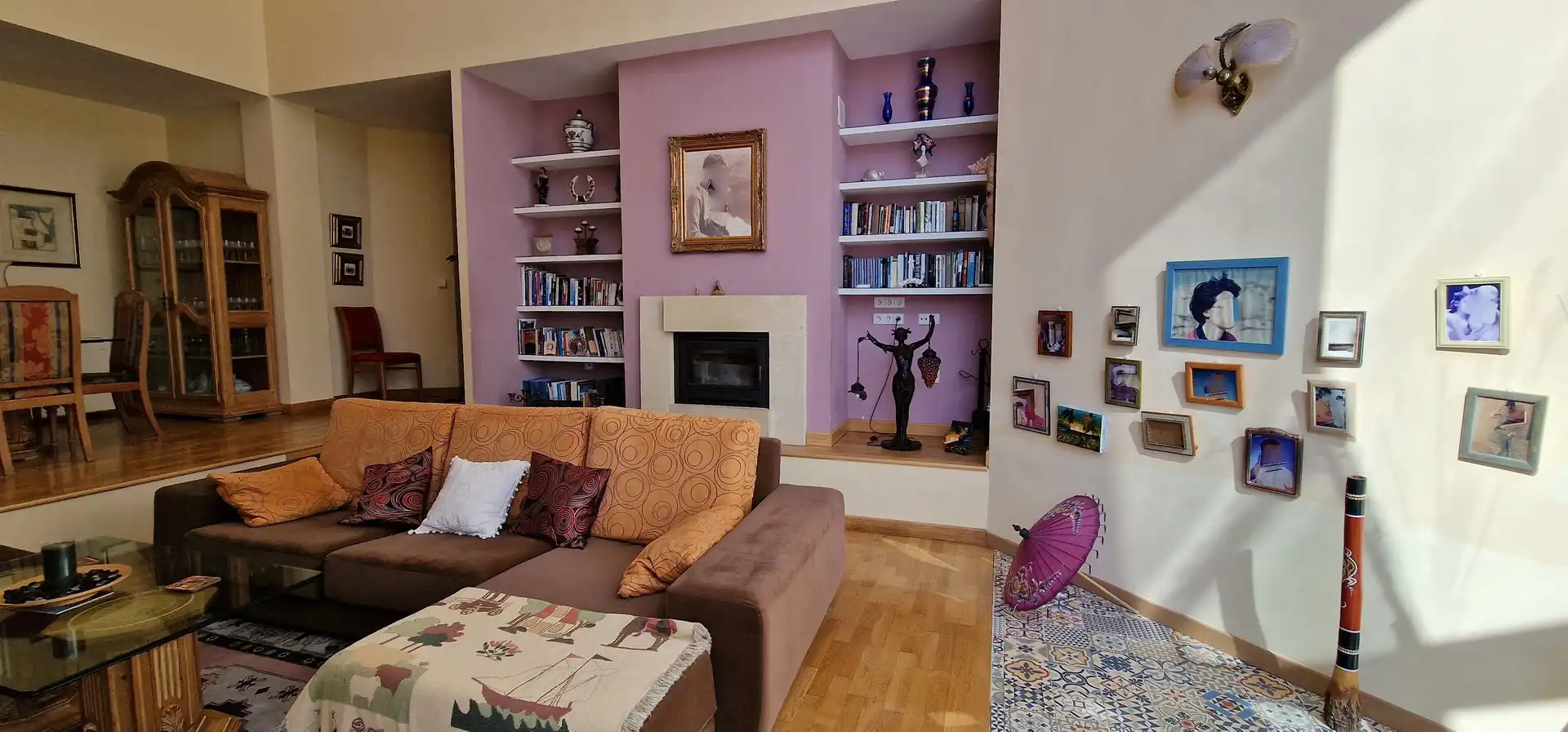 Wohnzimmer von Haus oder Chalet zum Verkauf in Totana mit Heizung, Privatgarten und Terrasse