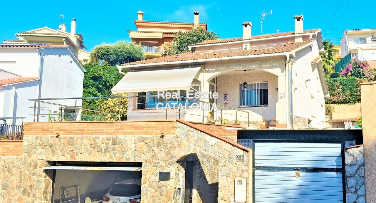 Vista exterior de Casa o chalet en venta en Lloret de Mar con Aire acondicionado, Calefacción y Jardín privado