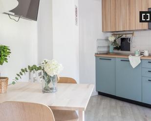 Kitchen of Flat to rent in  Madrid Capital  with Air Conditioner, Heating and Internet