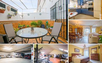 Exterior view of Single-family semi-detached for sale in Gines  with Air Conditioner, Heating and Parquet flooring
