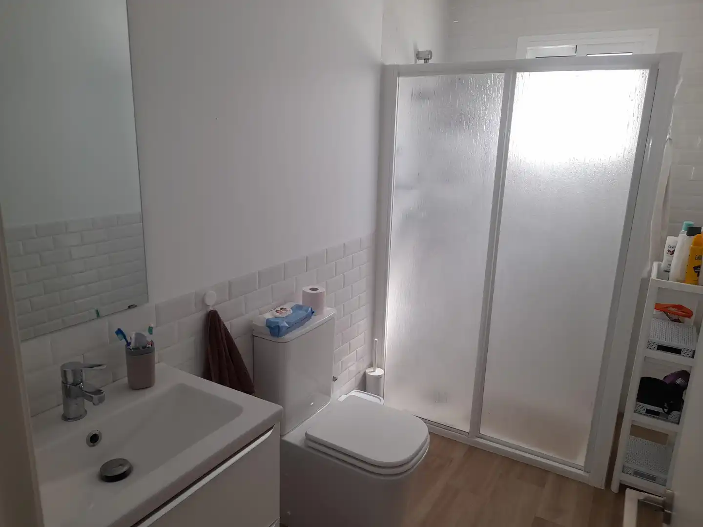 Badezimmer von Wohnung zum Verkauf in Arcos de la Frontera mit Klimaanlage und Terrasse