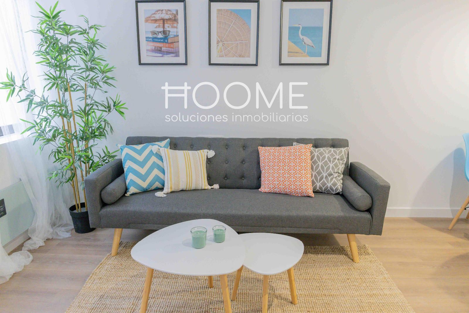 Living room of Flat for sale in  Madrid Capital  with Air Conditioner, Heating and Parquet flooring