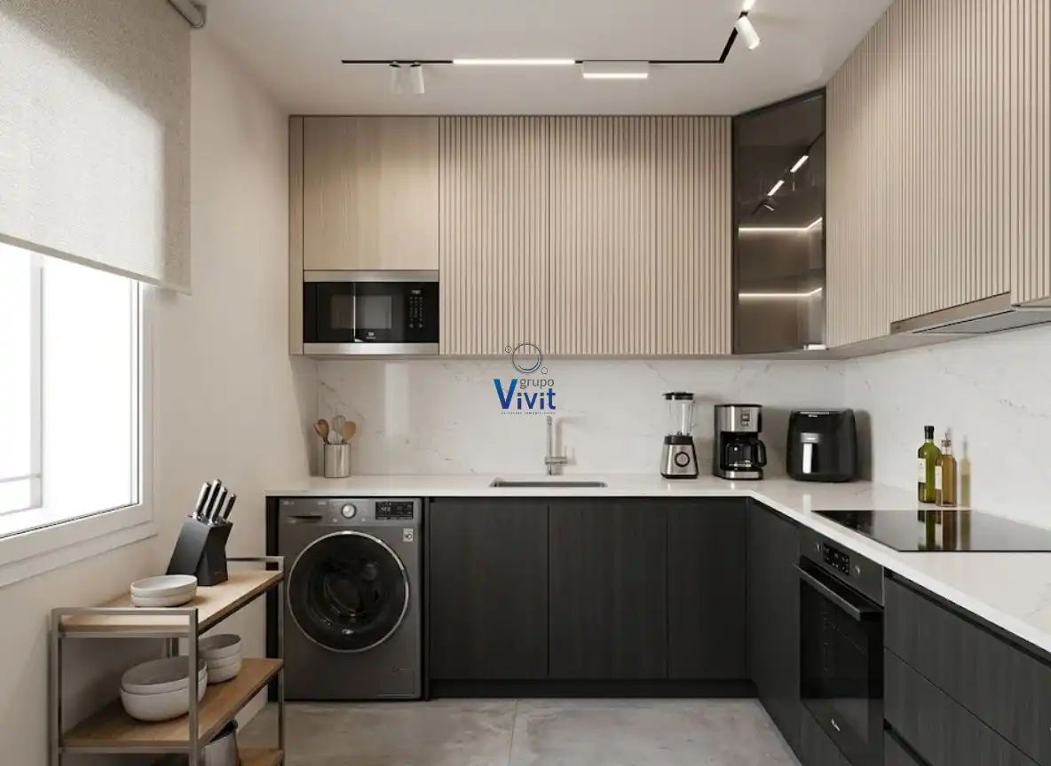 Cocina de Piso en venta en Alcalá de Guadaira con Terraza y Trastero