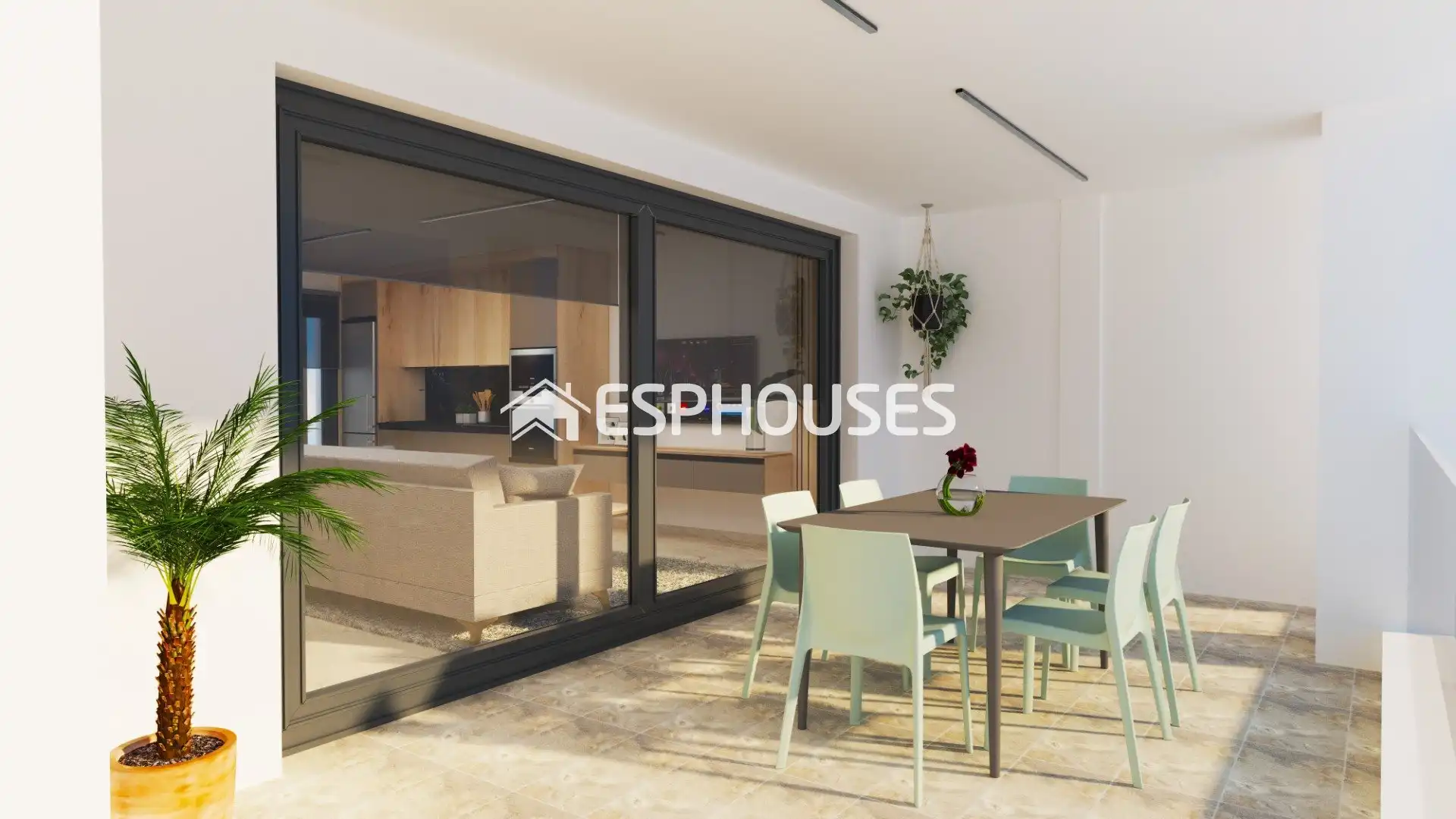 Cocina de Planta baja en venta en Pilar de la Horadada con Aire acondicionado, Terraza y Amueblado
