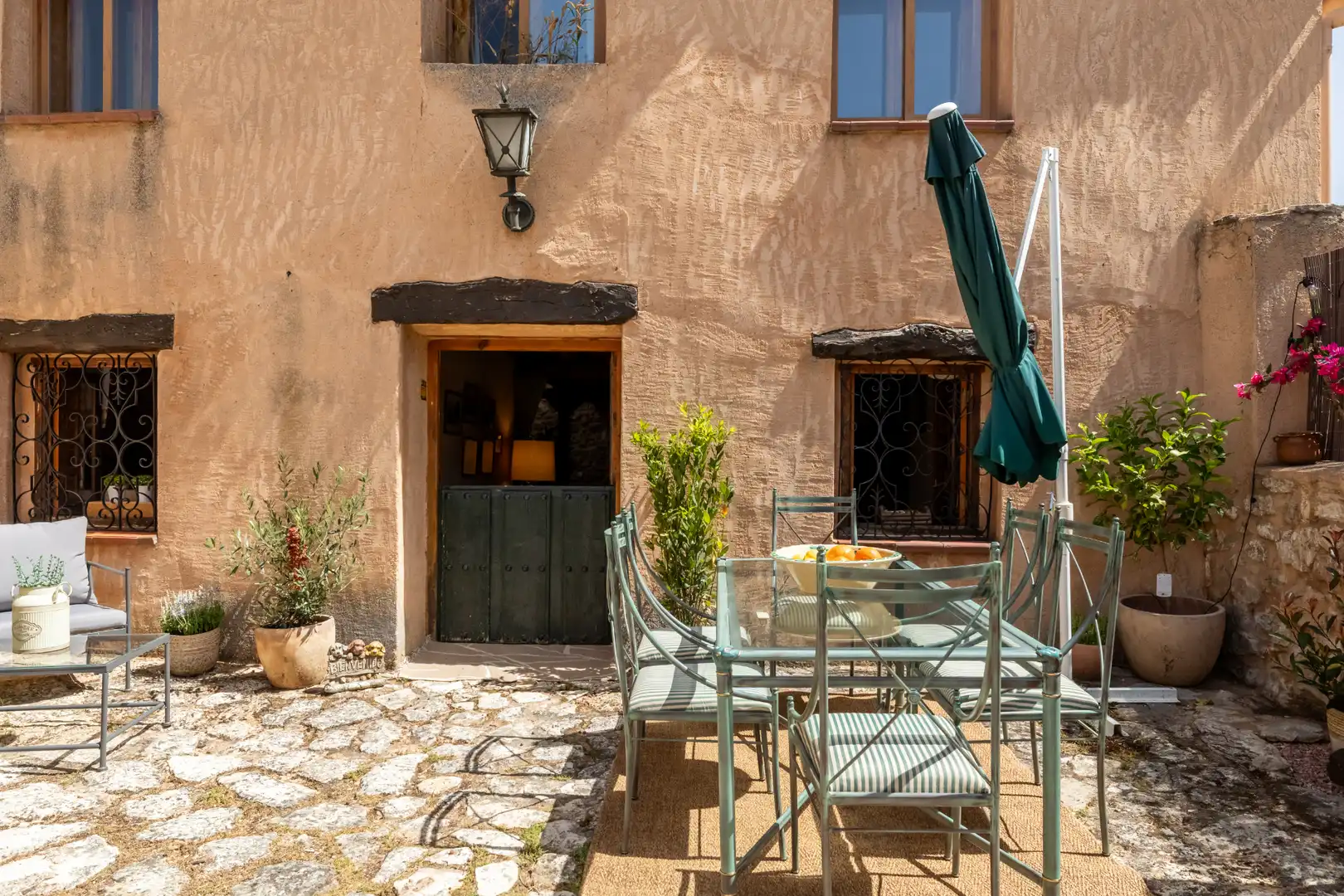 Jardí de Finca rústica de lloguer en Torreiglesias amb Calefacció, Jardí privat i Parquet