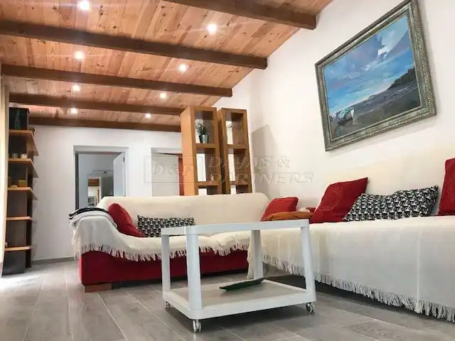 Sala d'estar de Casa o xalet de lloguer en Orihuela amb Terrassa, Piscina i Moblat