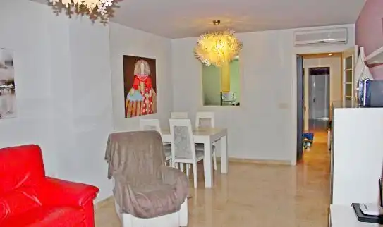 Dining room of Apartments for rent in Villajoyosa / La Vila Joiosa  with Air Conditioner, Heating and Terrace