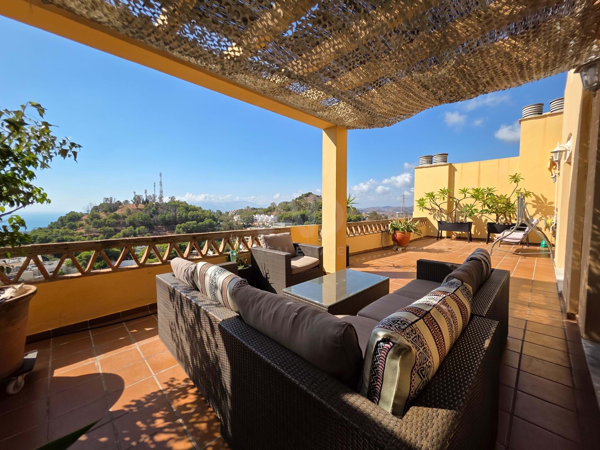 Terrace of Attic for sale in Málaga Capital  with Air Conditioner, Heating and Terrace