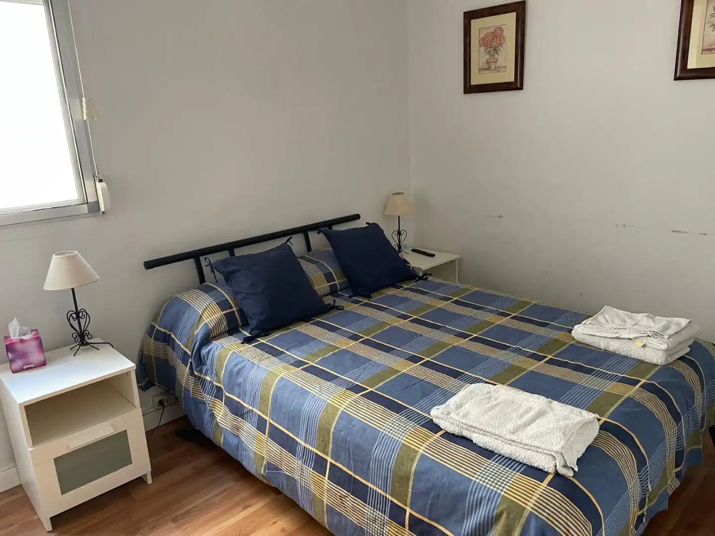 Schlafzimmer von Wohnung zur Miete in Alboraya mit Klimaanlage, Parkett und Möbliert