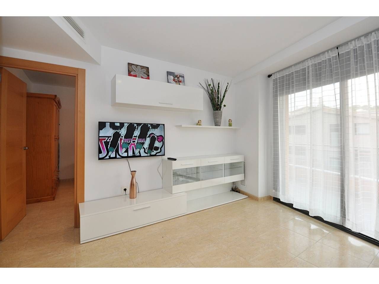 Sala de estar de Piso en venta en Lloret de Mar con Aire acondicionado, Calefacción y Terraza