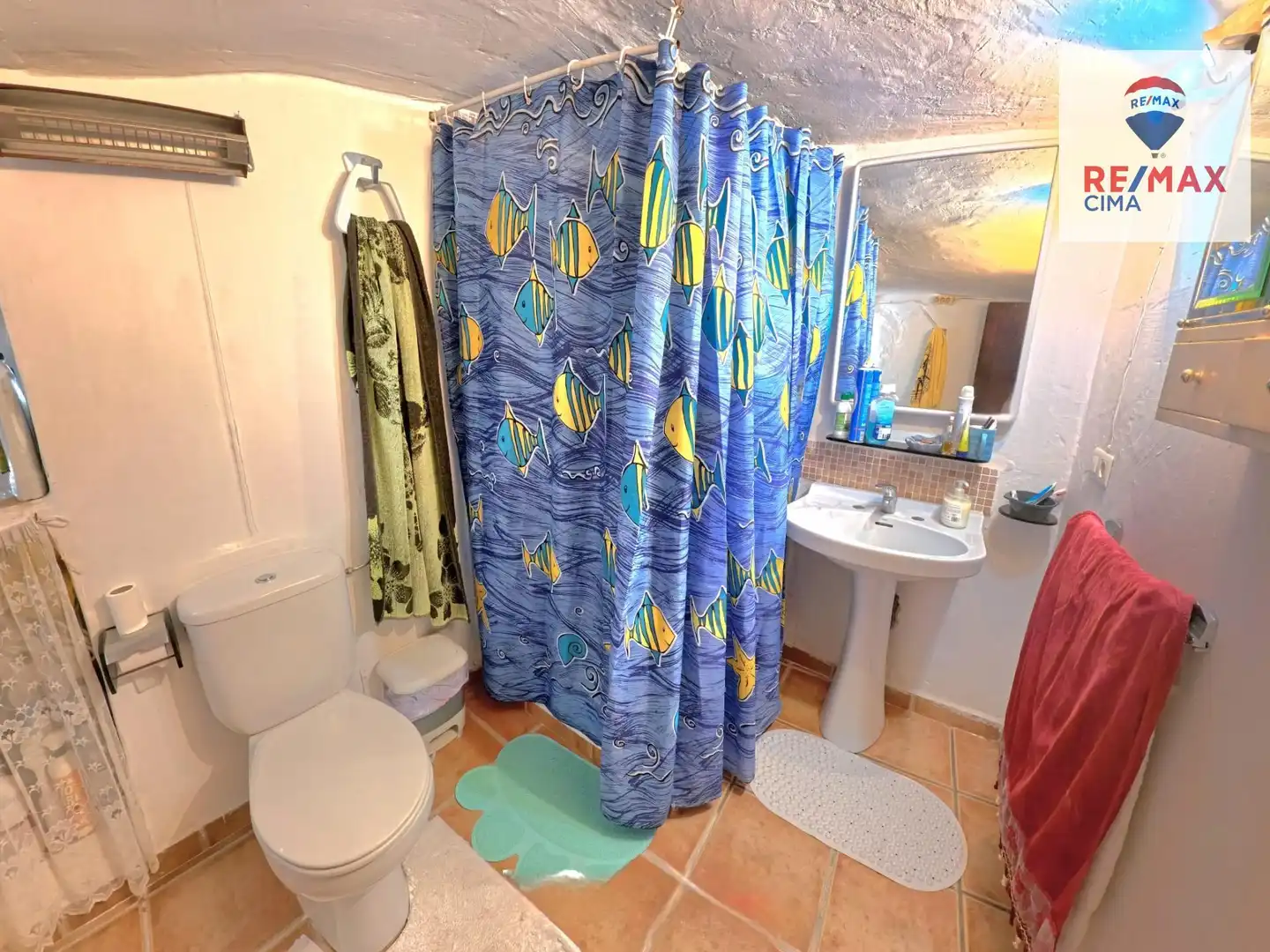 Bathroom of Country homes for sale in Galera  with Private garden, Terrace and Furnished
