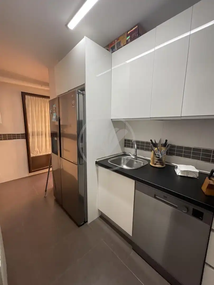 Cocina de Piso de alquiler en Linares con Aire acondicionado, Terraza y Amueblado