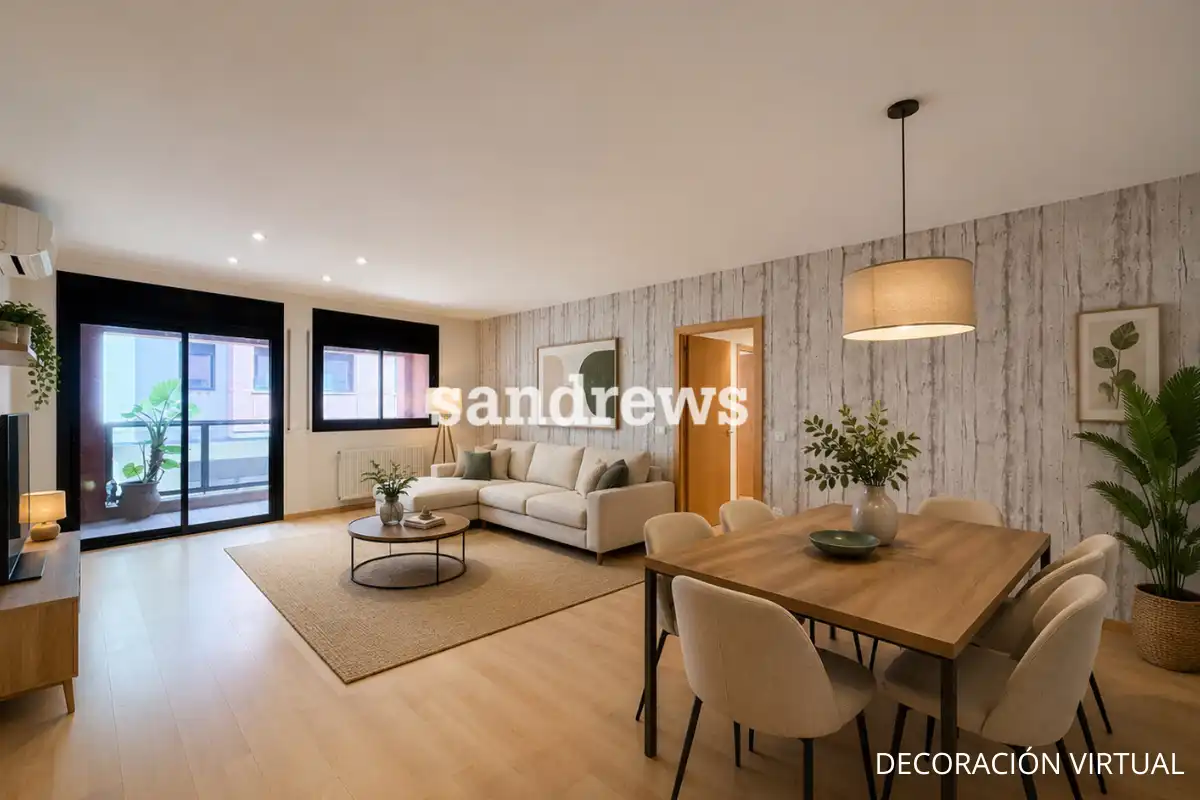 Living room of Flat for sale in Figueres  with Air Conditioner, Heating and Storage room