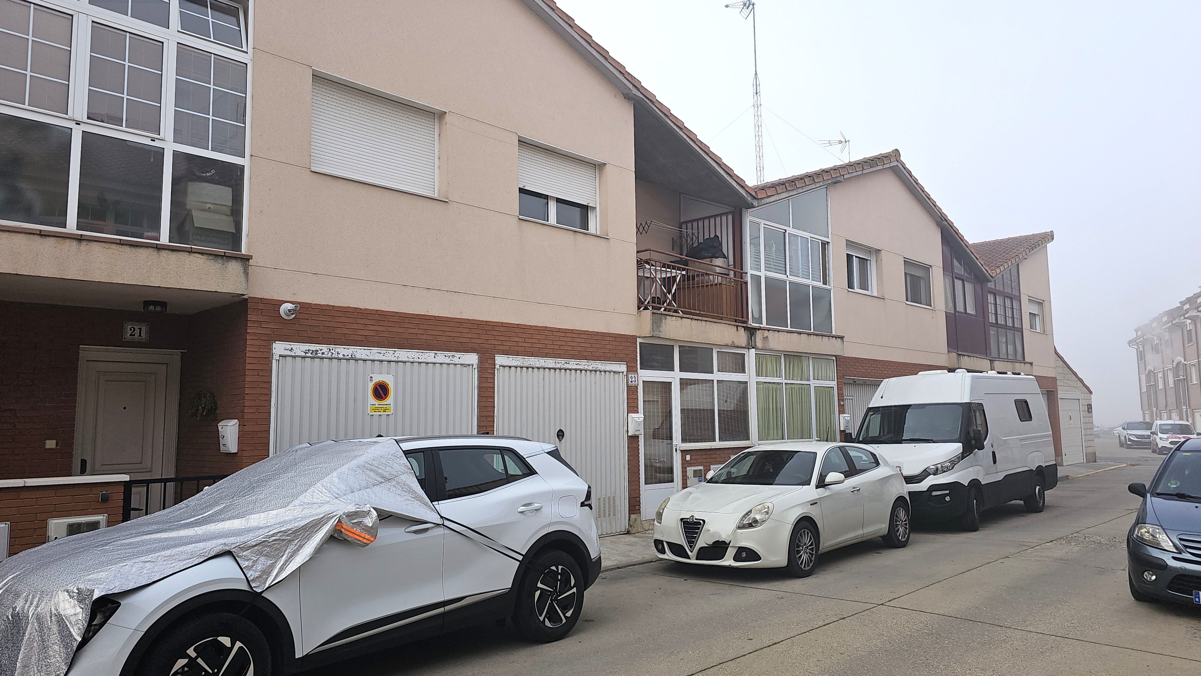 Vista exterior de Pis en venda en Santovenia de Pisuerga