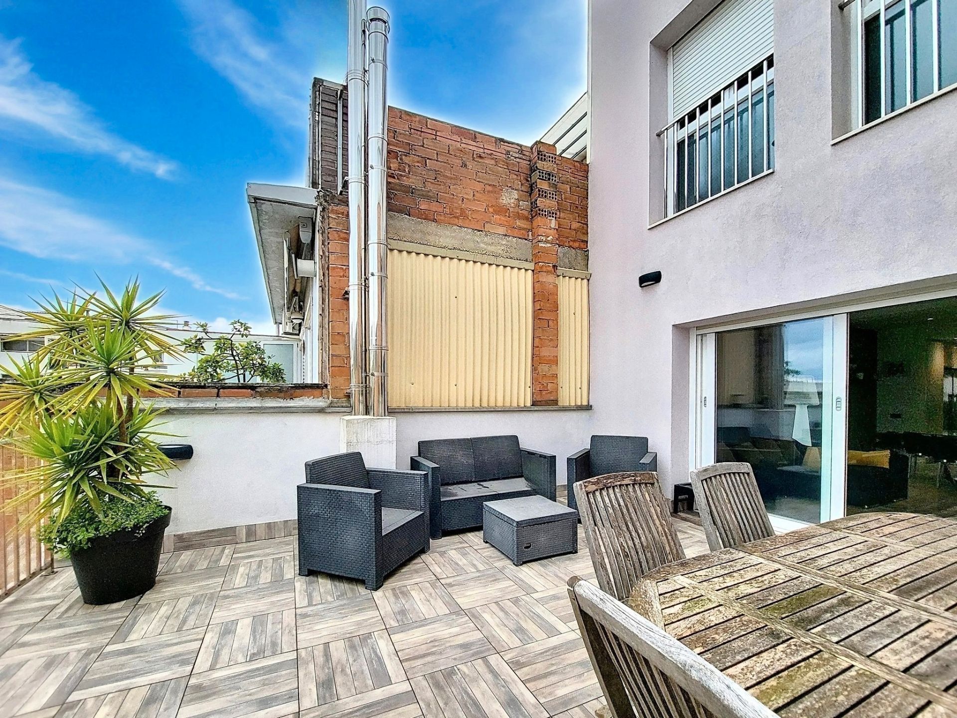 Terrace of Single-family semi-detached for sale in Sant Sadurní d'Anoia  with Heating, Private garden and Parquet flooring