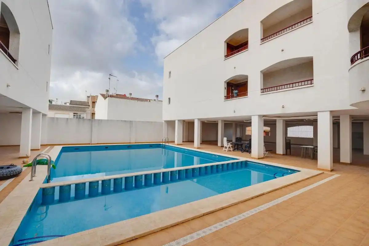 Piscina de Piso en venta en San Fulgencio con Jardín privado y Piscina