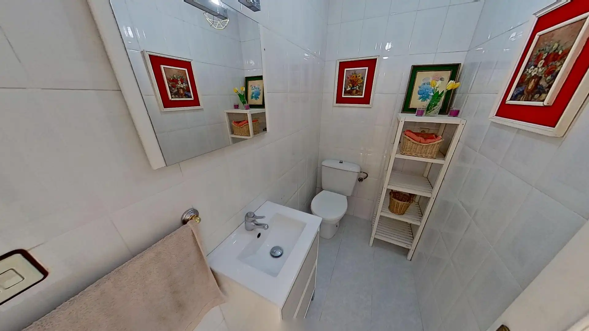 Baño de Casa o chalet en venta en Gijón  con Calefacción, Jardín privado y Parquet