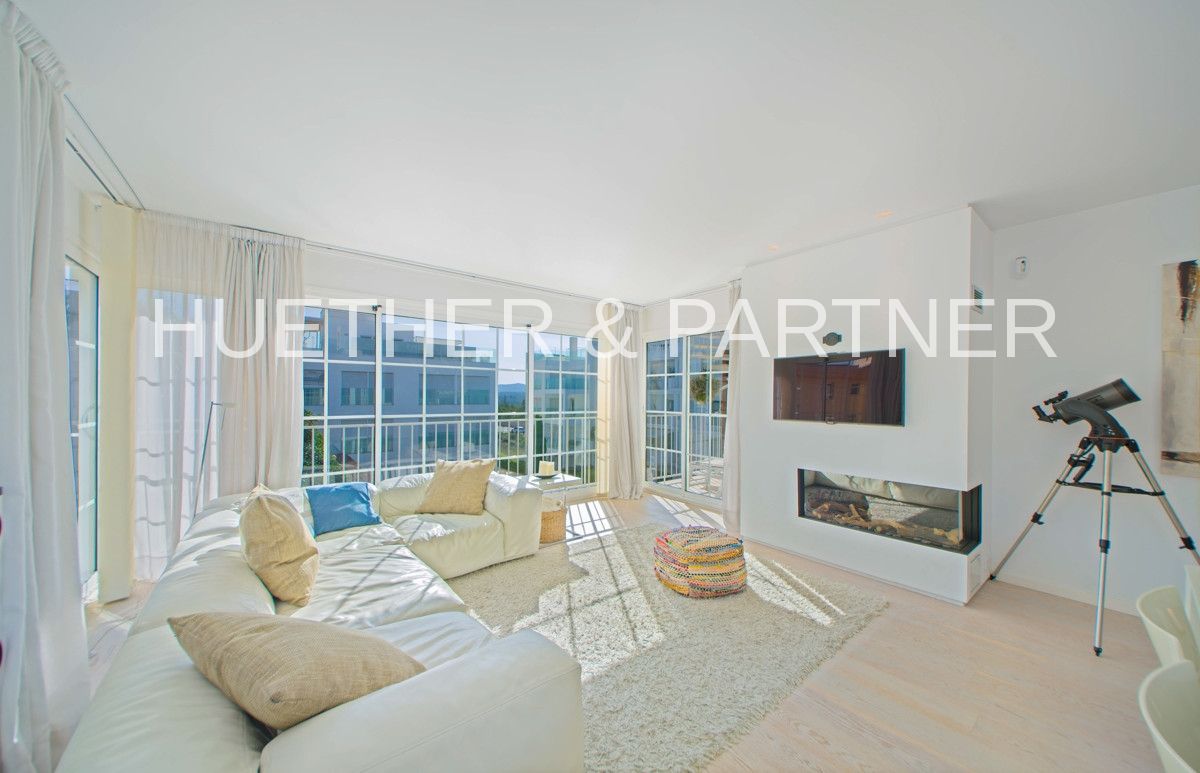 Sala d'estar de Pis en venda en Manacor amb Aire condicionat, Calefacció i Moblat