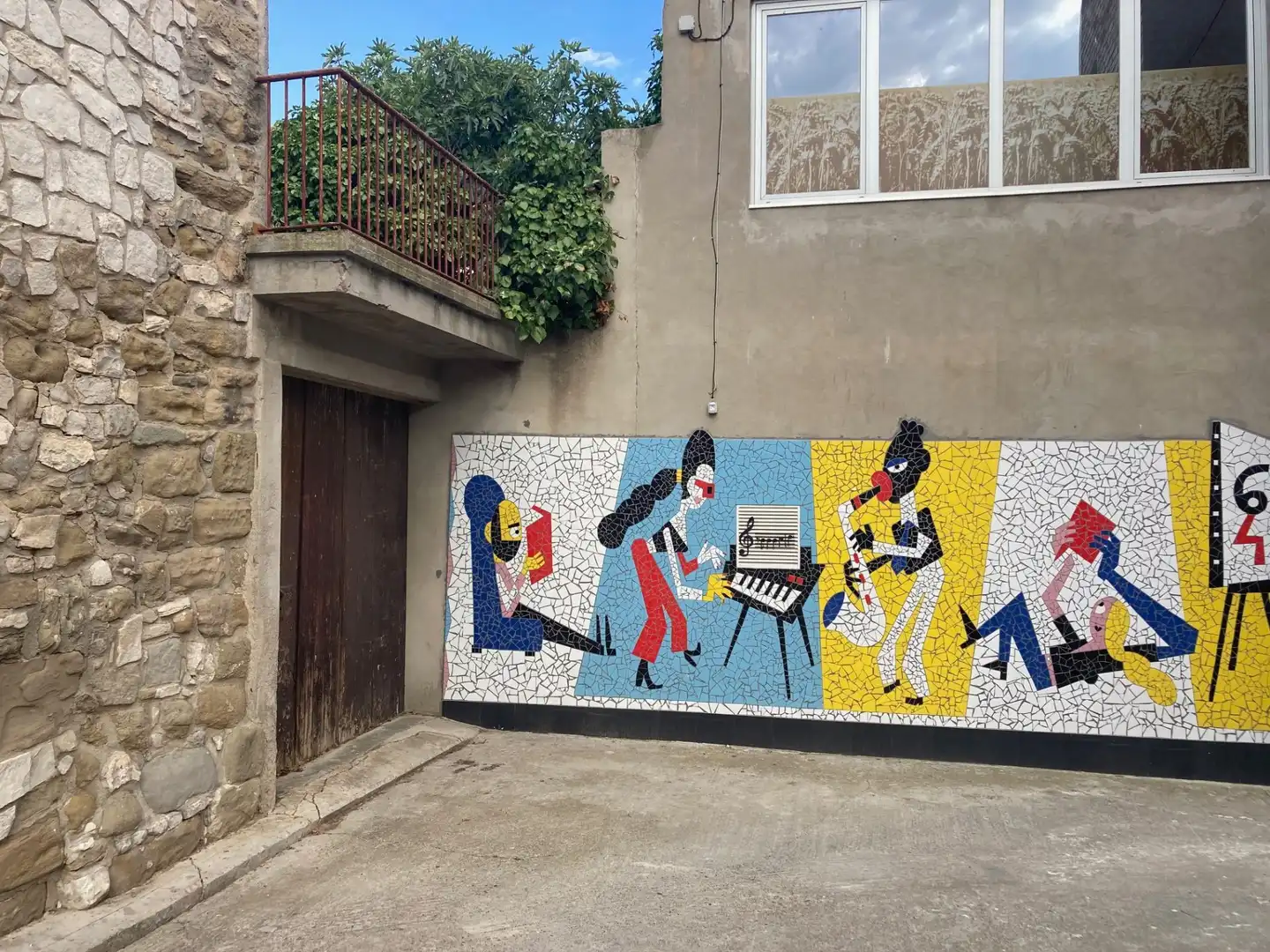 Vista exterior de Casa o chalet en venta en Bellcaire d'Urgell con Jardín privado
