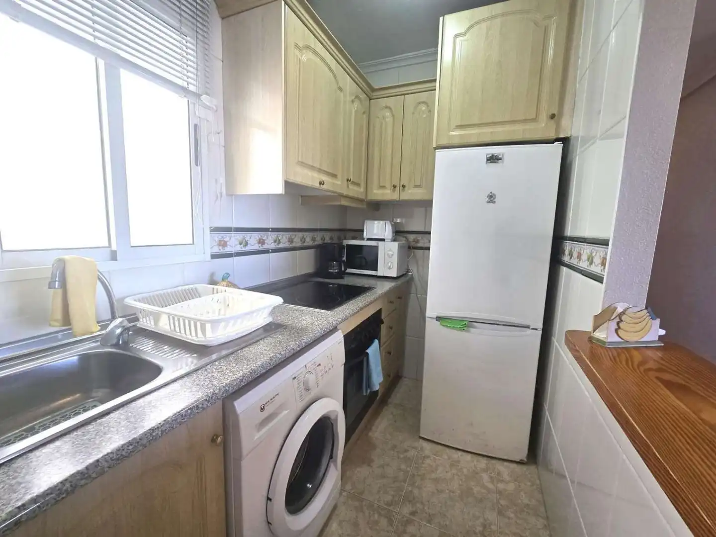 Cocina de Apartamento en venta en Torrevieja con Aire acondicionado, Calefacción y Terraza