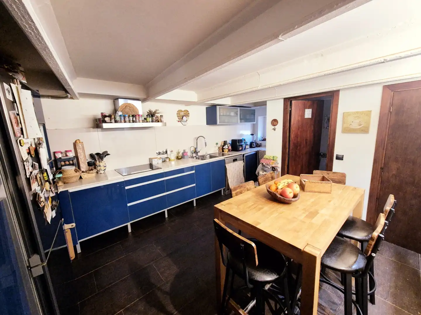 Cocina de Finca rústica en venta en Santa Eulàlia de Ronçana con Aire acondicionado, Calefacción y Jardín privado