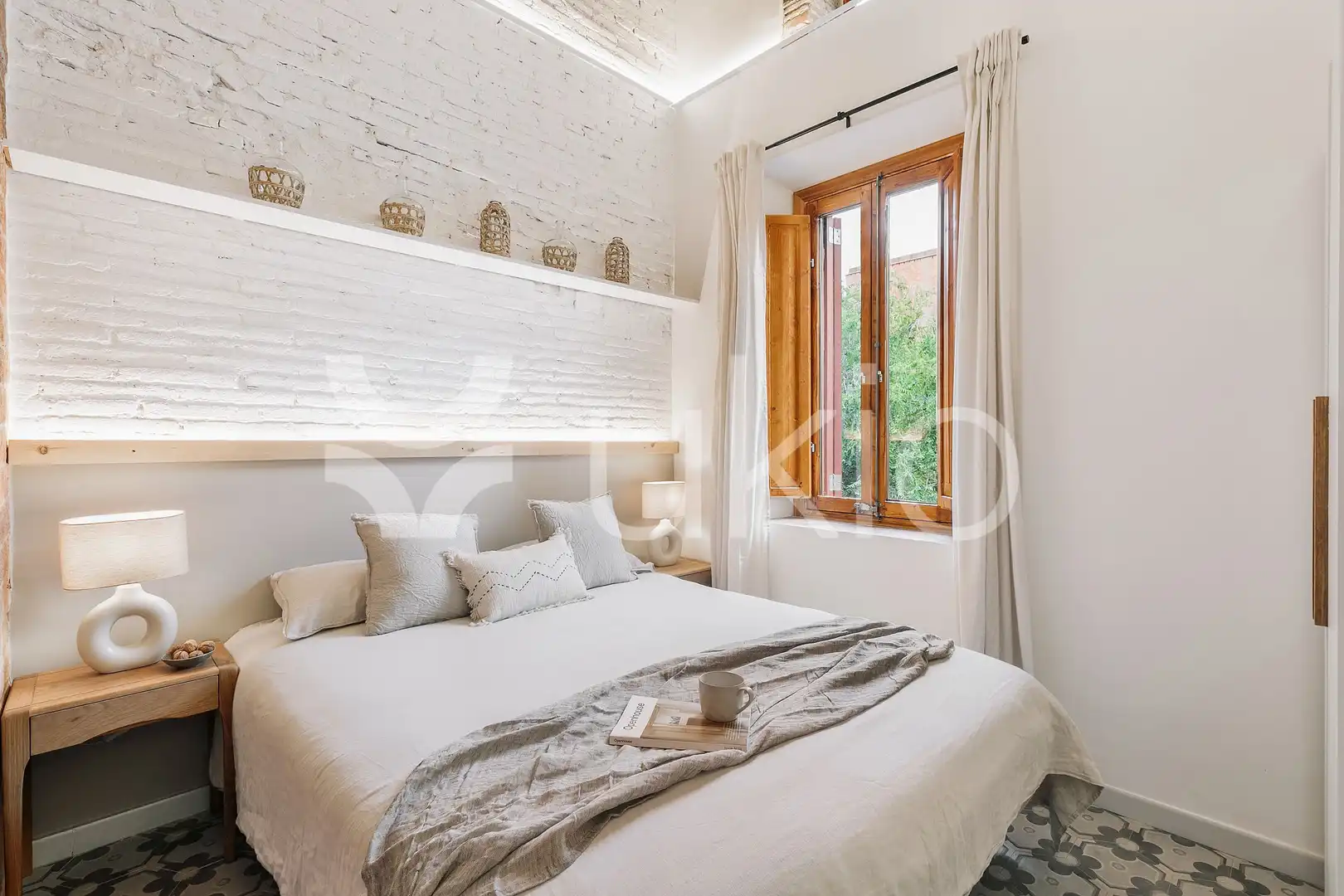 Bedroom of Apartments for rent in Barcelona  with Air Conditioner, Heating and Terrace