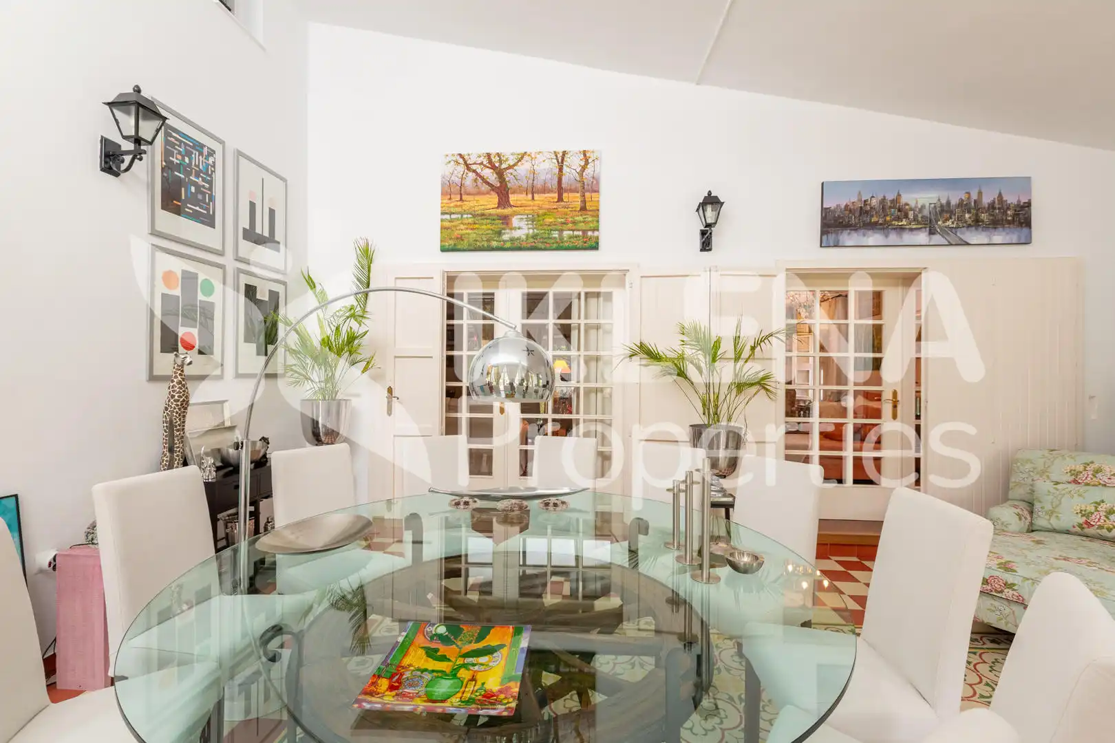 Dining room of Houses for sale in Roquetas de Mar  with Air Conditioner, Private garden and Terrace