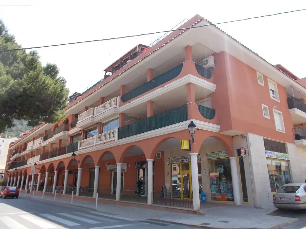 Vista exterior de Piso en venta en Náquera