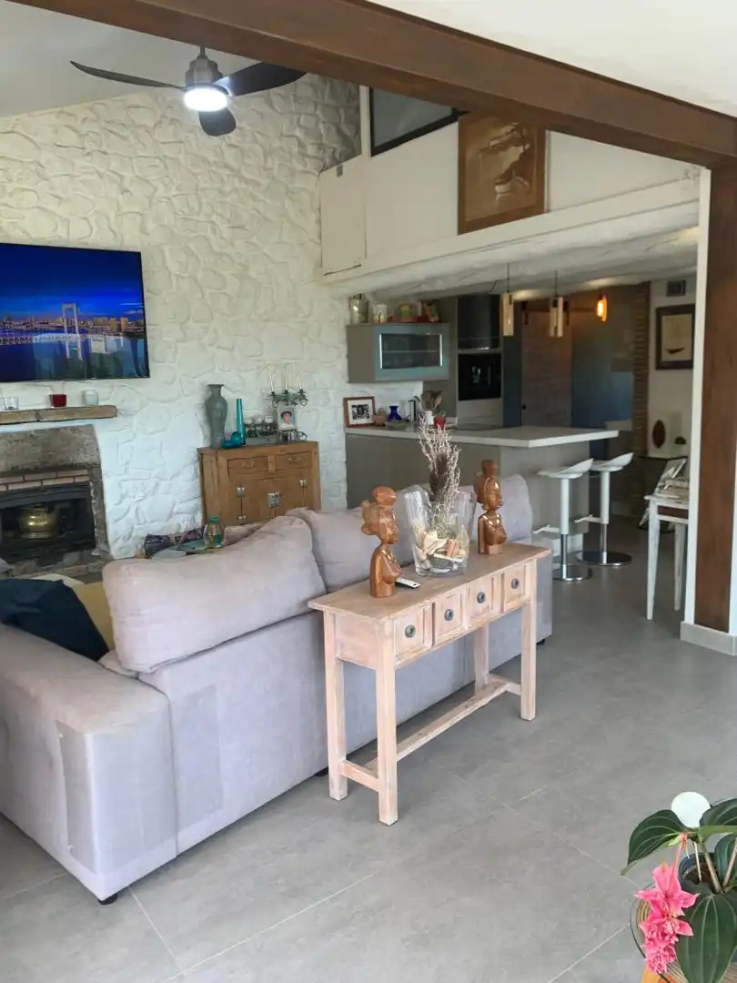 Sala de estar de Casa o chalet en venta en Salobreña con Jardín privado