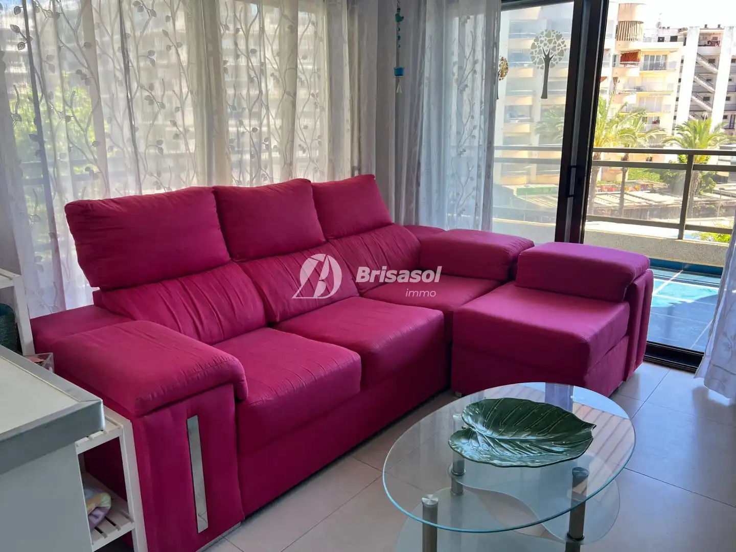 Living room of Flat for sale in Salou  with Air Conditioner, Terrace and Community pool