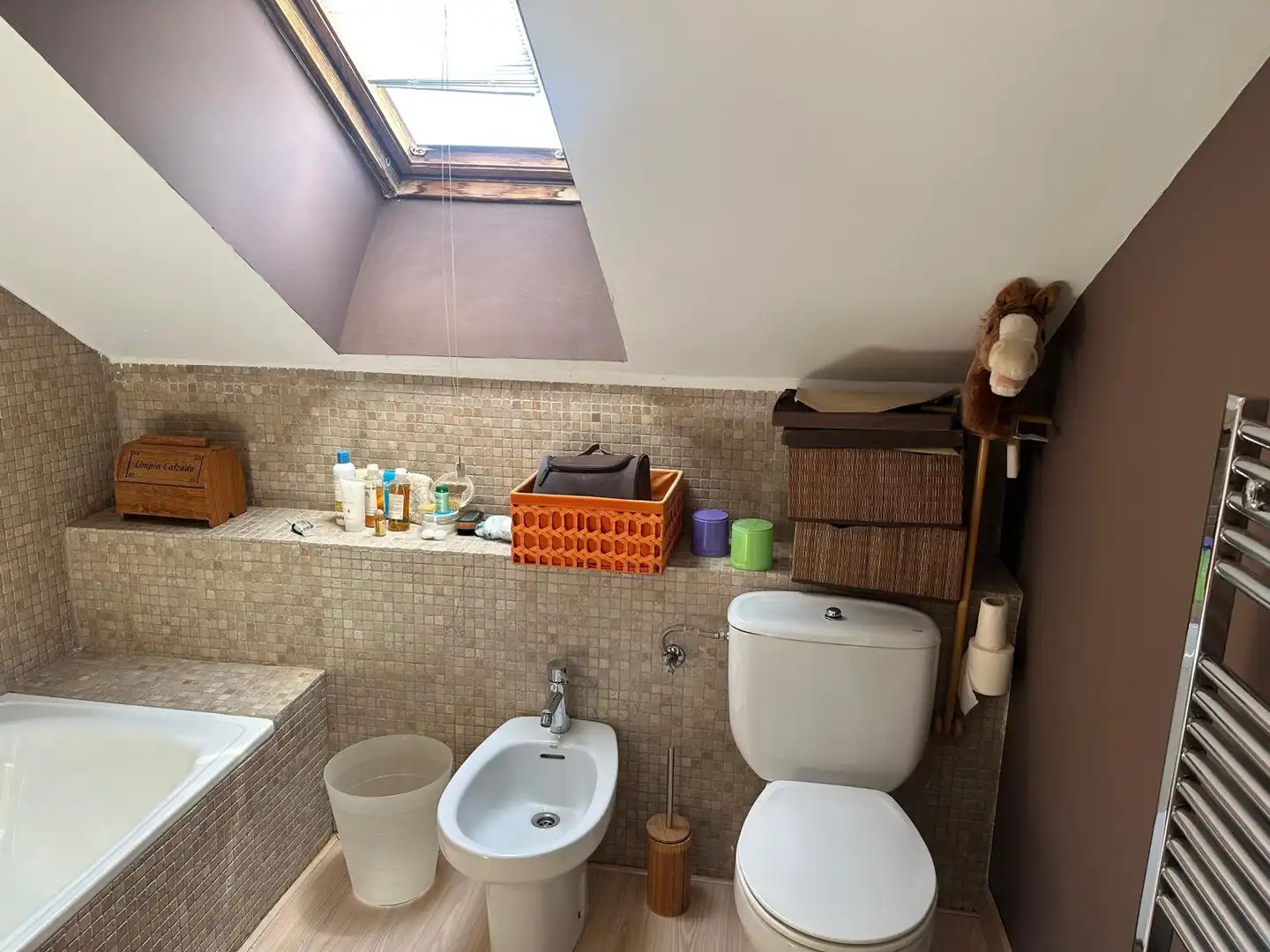 Baño de Casa adosada en venta en Ciudad Real con Aire acondicionado, Calefacción y Trastero