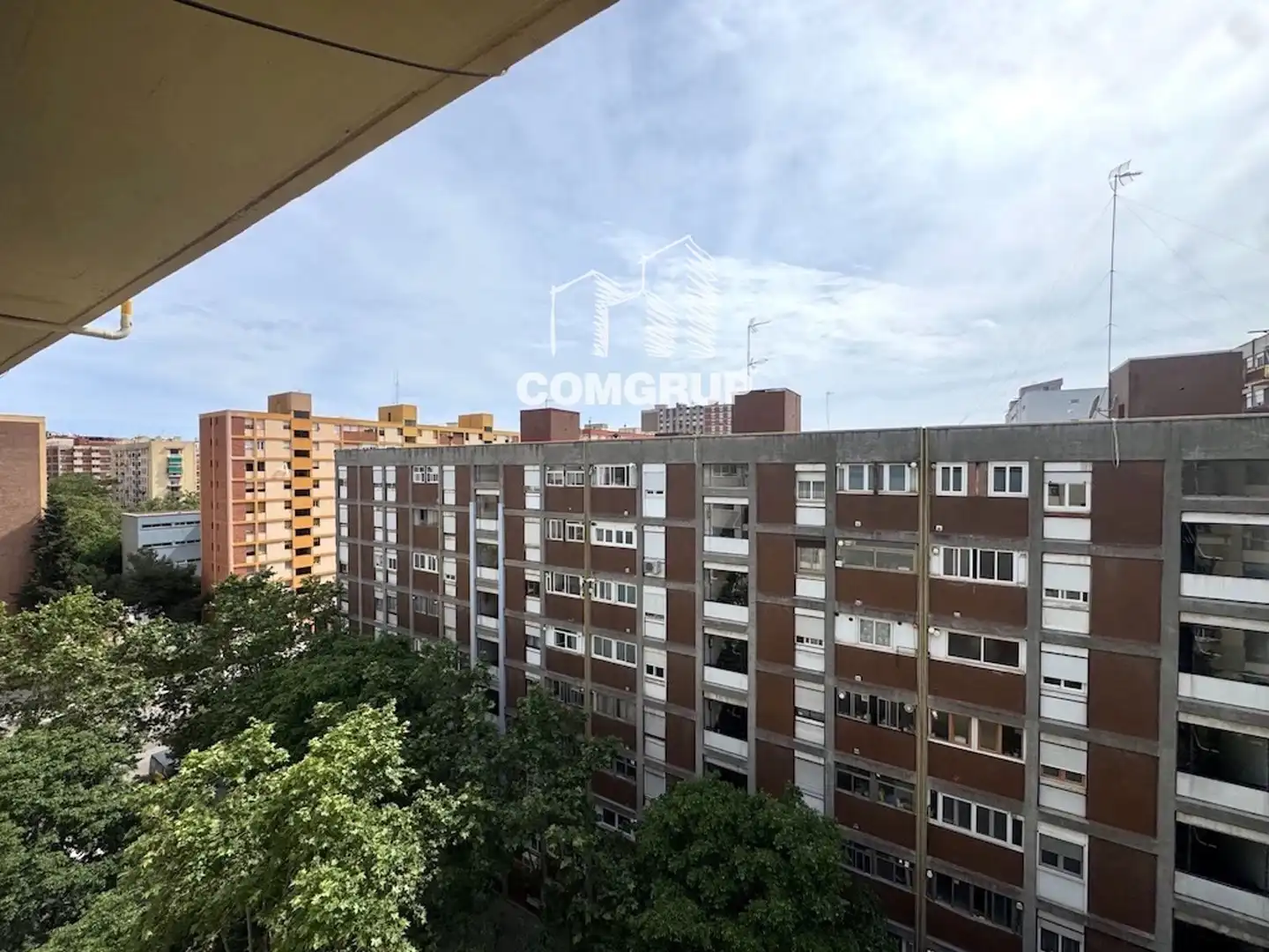 Exterior view of Flat for sale in Barcelona  with Air Conditioner, Heating and Parquet flooring