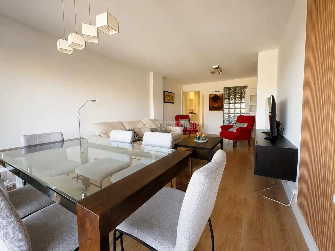 Sala d'estar de Pis de lloguer en Madrid amb Aire condicionat, Calefacció i Terrassa