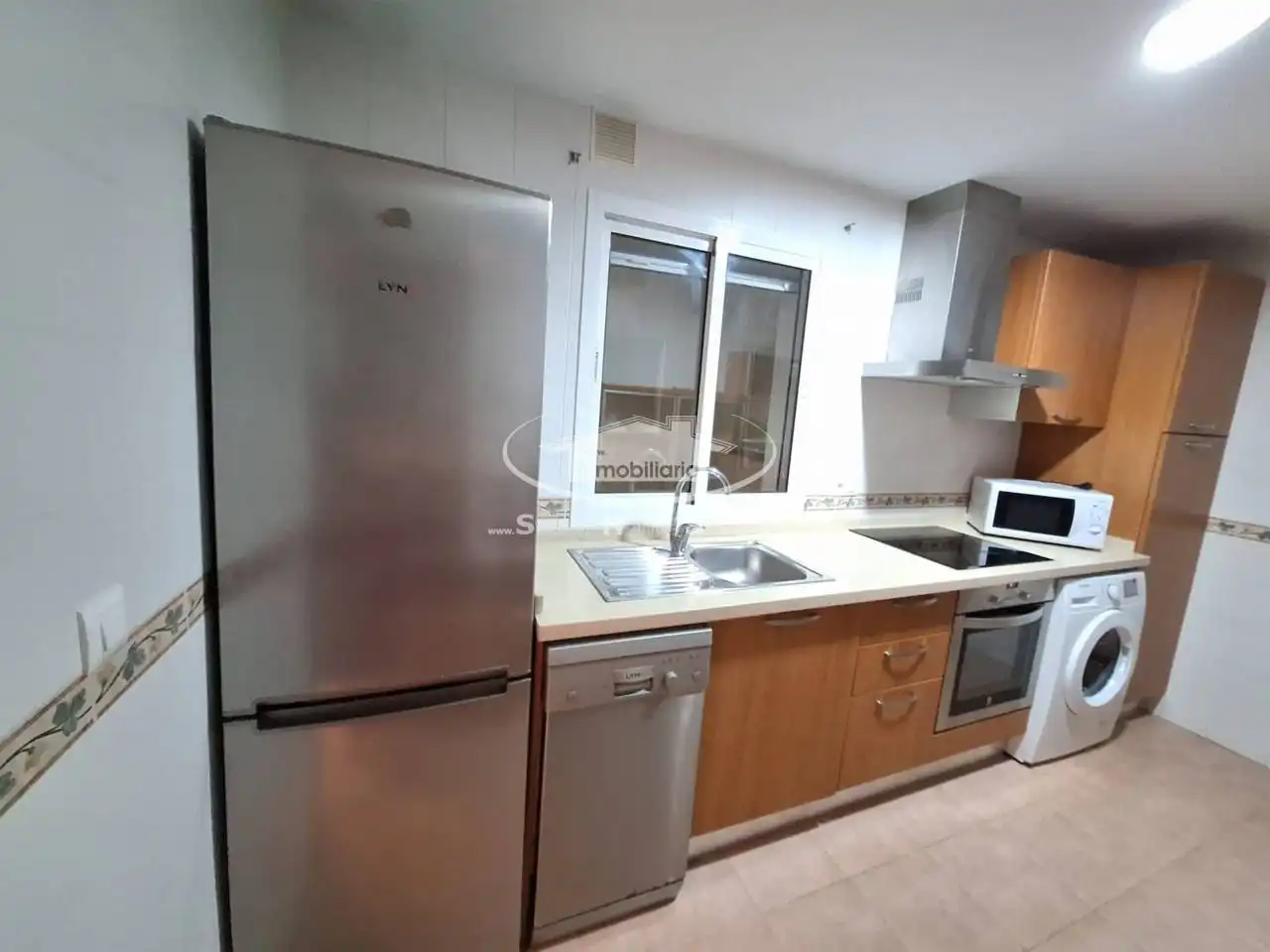 Küche von Wohnung zur Miete in Sanlúcar de Barrameda mit Klimaanlage und Möbliert