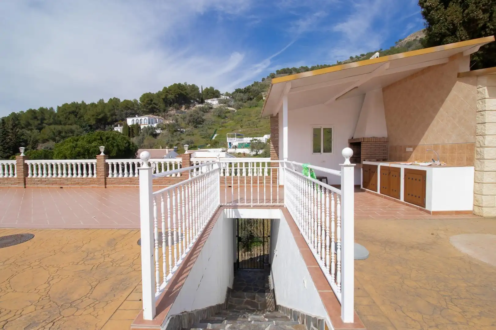 Vista exterior de Casa o chalet en venta en Cómpeta