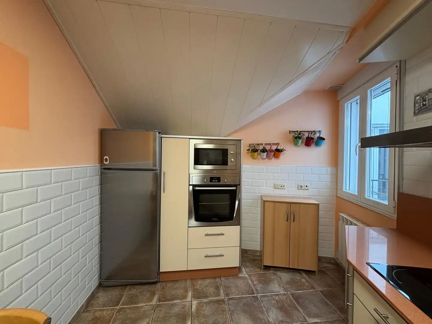 Cocina de Apartamento de alquiler en Zona Alta